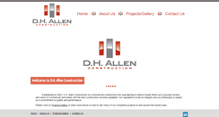Desktop Screenshot of dhalleninc.com